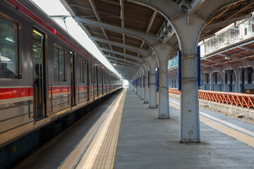 train in the station
