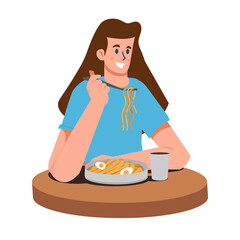 girls and women in various situations