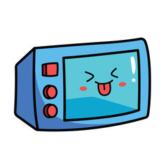 Cute Oven Cartoon Character