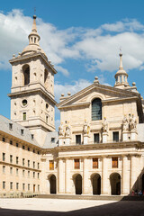 Facade of the Basilica of Monastery San Lorenzo del Escorial