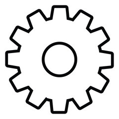 Settings and gear icon, vector sing. Settings app. Gear icon set. Settings icon vector Illustration.