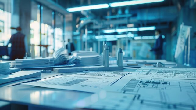 Showcase the integration of risk management into project management processes with lifelike 3D models of risk registers and mitigation plans