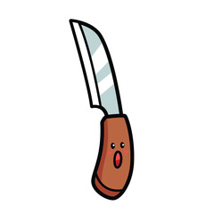 Cute Knife Cartoon Character
