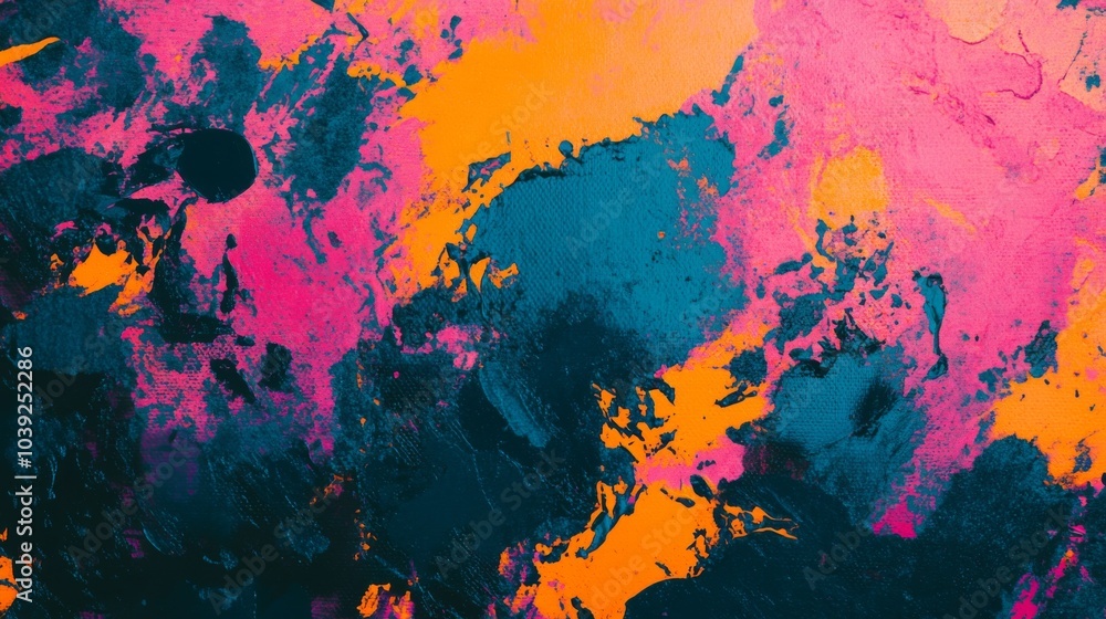 Poster vibrant abstract colorful texture for artistic projects