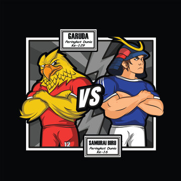 ultras garuda mascot 