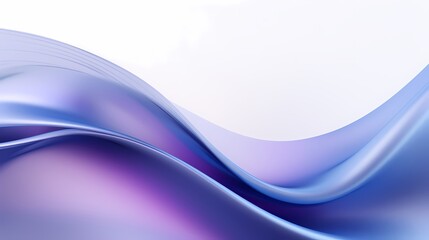 Fototapeta premium digital technology blue and purple gradient abstract curve poster background