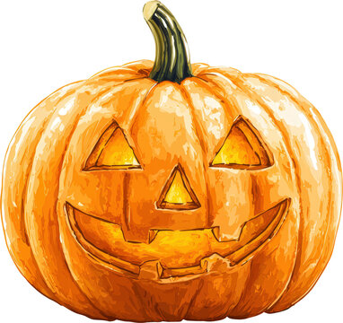 recommend clip art: Smiling Jack-o'-lantern