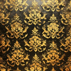 gold vintage pattern
