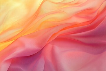 Obraz premium combination of purple, orange , pink gradient soft fabric background wallpaper