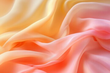 Fototapeta premium combination of purple, orange , pink gradient soft fabric background wallpaper