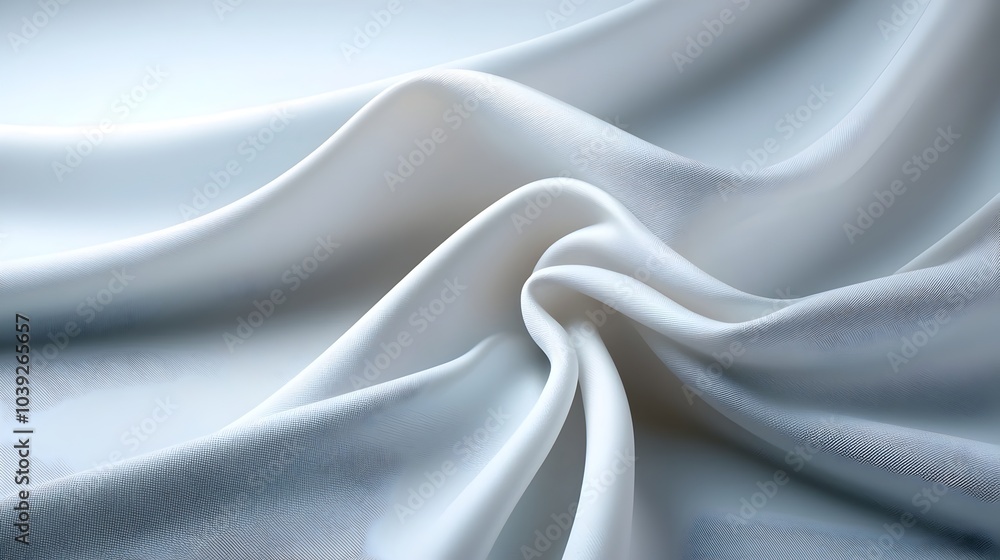 Poster elegant and minimalist 3d fabric texture with soft gray folds seamless background pattern for digita