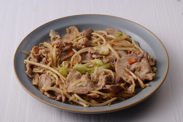 肉野菜炒め
