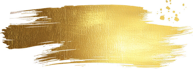 Obraz premium Abstract gold paint splatter