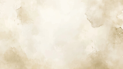 Abstract horizontal watercolor background. Hand drawn vector texture. Brush stroked painting pastel color watercolour