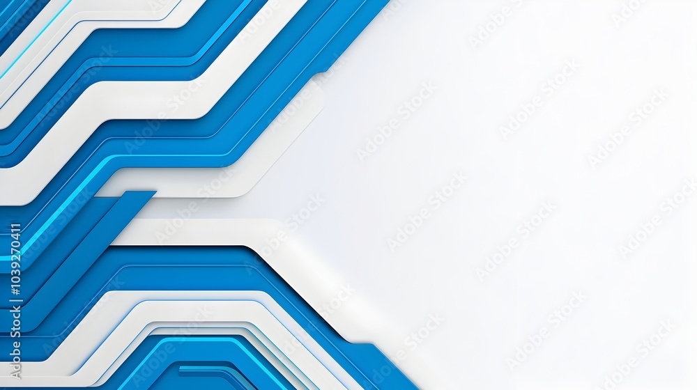 Aufkleber captivating futuristic background with smooth metallic textures glowing blue accents and intricate g