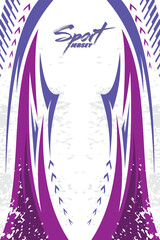 color Purpel jersey sport design template Vector Template Premium EPS 10