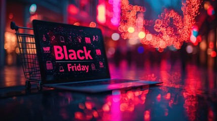 Shopping frenzy: black friday, diving into annual retail extravaganza with massive discounts and limited time offers, consumers gear up for a day of deals, doorbusters, rush to grab best bargains