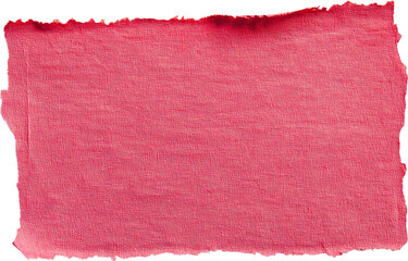 Pink paper with ripped edges