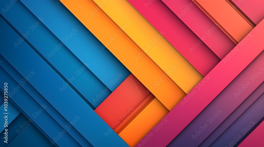 Aufkleber futuristic digital abstract background featuring overlapping grids holographic light trails and bold