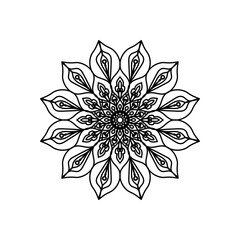 abstract floral ornament