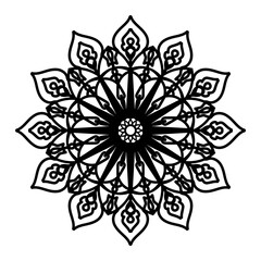 abstract floral ornament