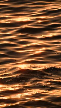 water surface sunset reflection