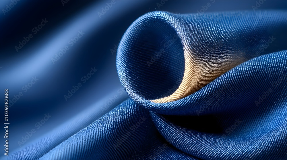 Aufkleber mesmerizing 3d velvet texture in a deep rich sapphire hue featuring a plush luxurious surface with c