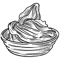 ice cream handdrawn illustration