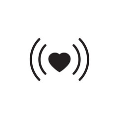 Concern icon Flat line illustration