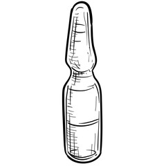 medicine handdrawn illustration