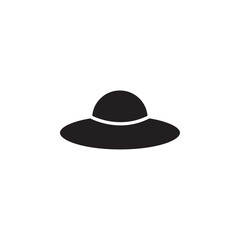 Hat icon Flat line illustration