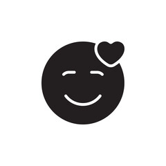 Inlove icon Flat line illustration