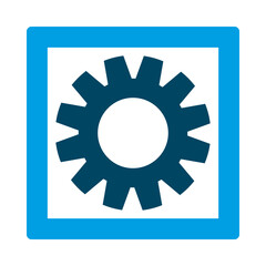 Gear icon template