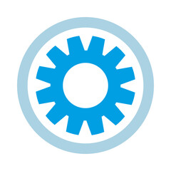 Gear icon template