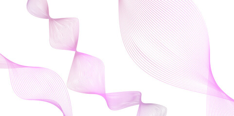 Abstract colorful glowing wave curved lines background. Abstract wave curve lines banner background design. Vector illustration. Design used for banner, template, science, business and many more. 