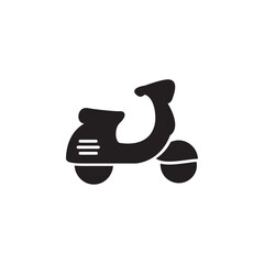 Scooter icon Flat line illustration