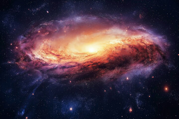 Obraz premium Beautiful Spiral Galaxy
