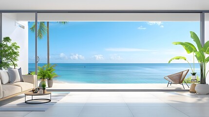 Fototapeta premium Seaside serenity