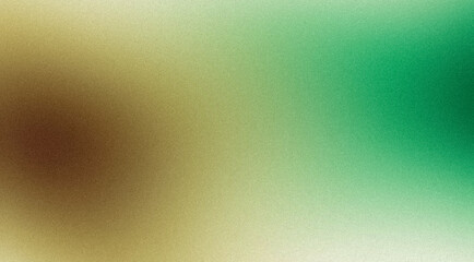 Abstract gainy gradient background teal green orange retro noise texture summer banner poster backdrop design, copy space