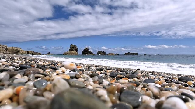Monro Beach, West Coast, New Zealand : A Wild Tasman Sea Beach with Pebble Shores and Ocean Views
