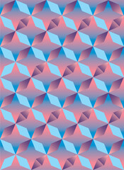 Background image in pink and blue tones, placed alternately, can be used in graphic work.