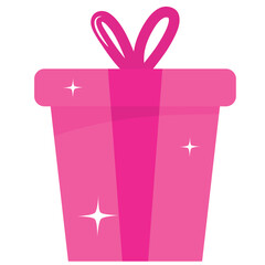 Gifts vector icon image with white background