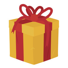 Gifts vector icon image with white background