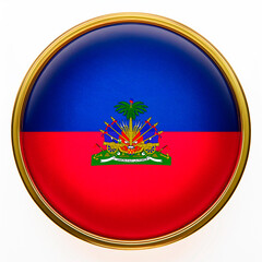 Haiti national flag pin