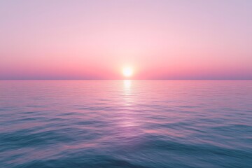 Fototapeta premium pink sunset in the sea, vector background wallpaper
