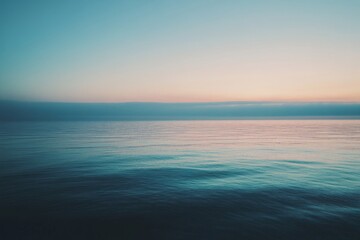 Obraz premium gradient sunset in the sea, vector background wallpaper , horizon 