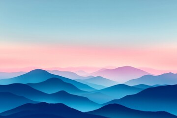Obraz premium wavy blue background with different shades of blue