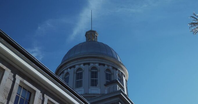 church steeple and sky