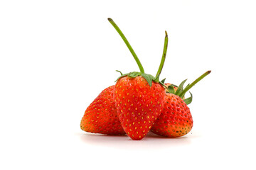 Strawberry isolated on white background
