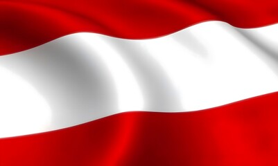A flag of austria waving beautifully. Austria flag for independence day